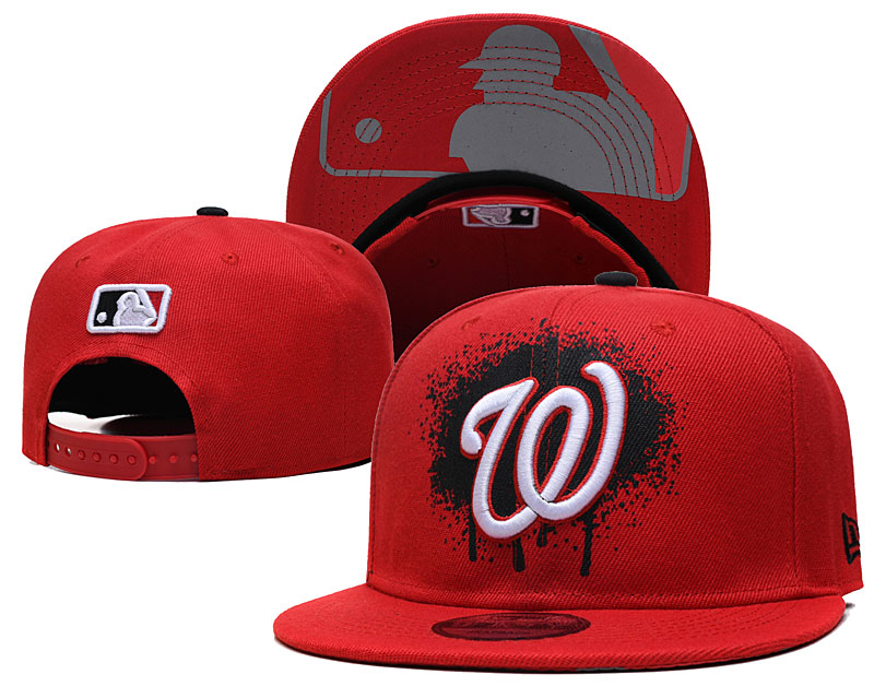 MLB Snapback Hats Washington Nationals hatys210807176